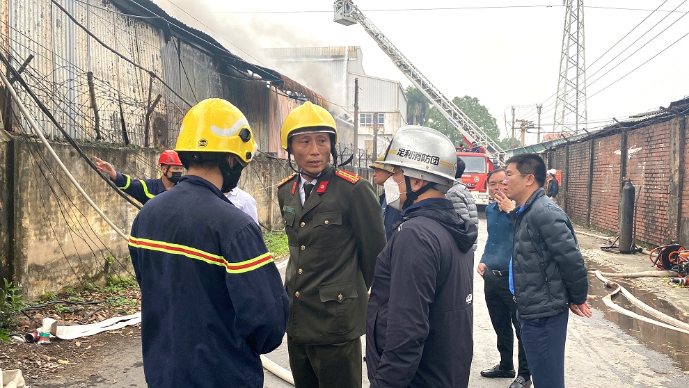 Công ty cổ phần Kim Long gửi Thư cảm ơn Công an thành phố và lực lượng Cảnh sát PCCC&CNCH CATP Hải Phòng